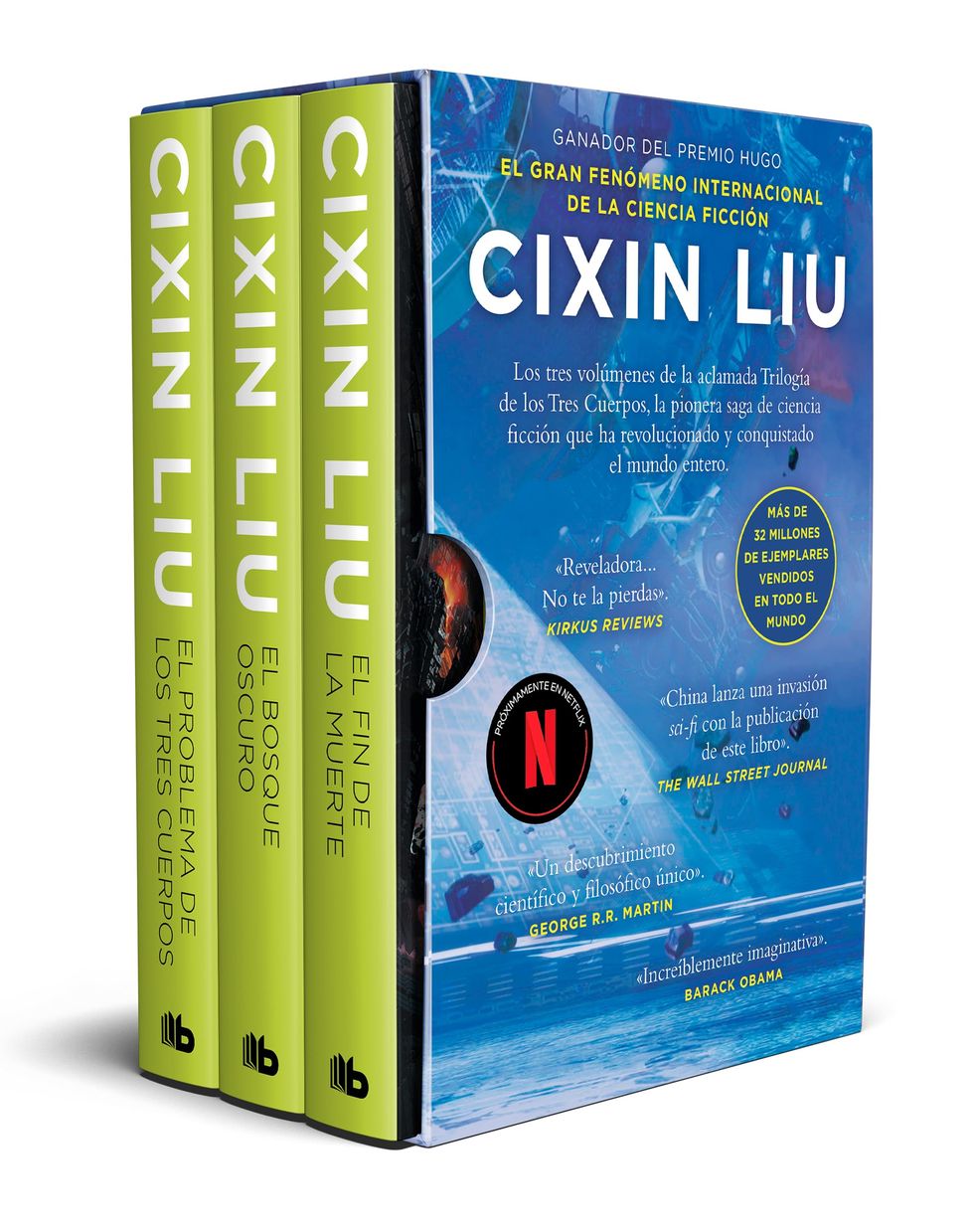 'Trilogía de los tres cuerpos' de Cixin Liu