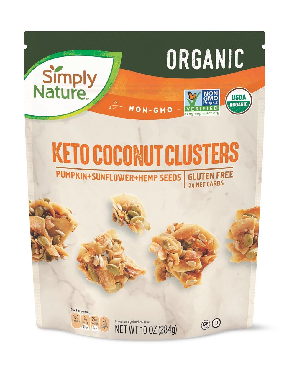 Organic Keto Coconut Clusters