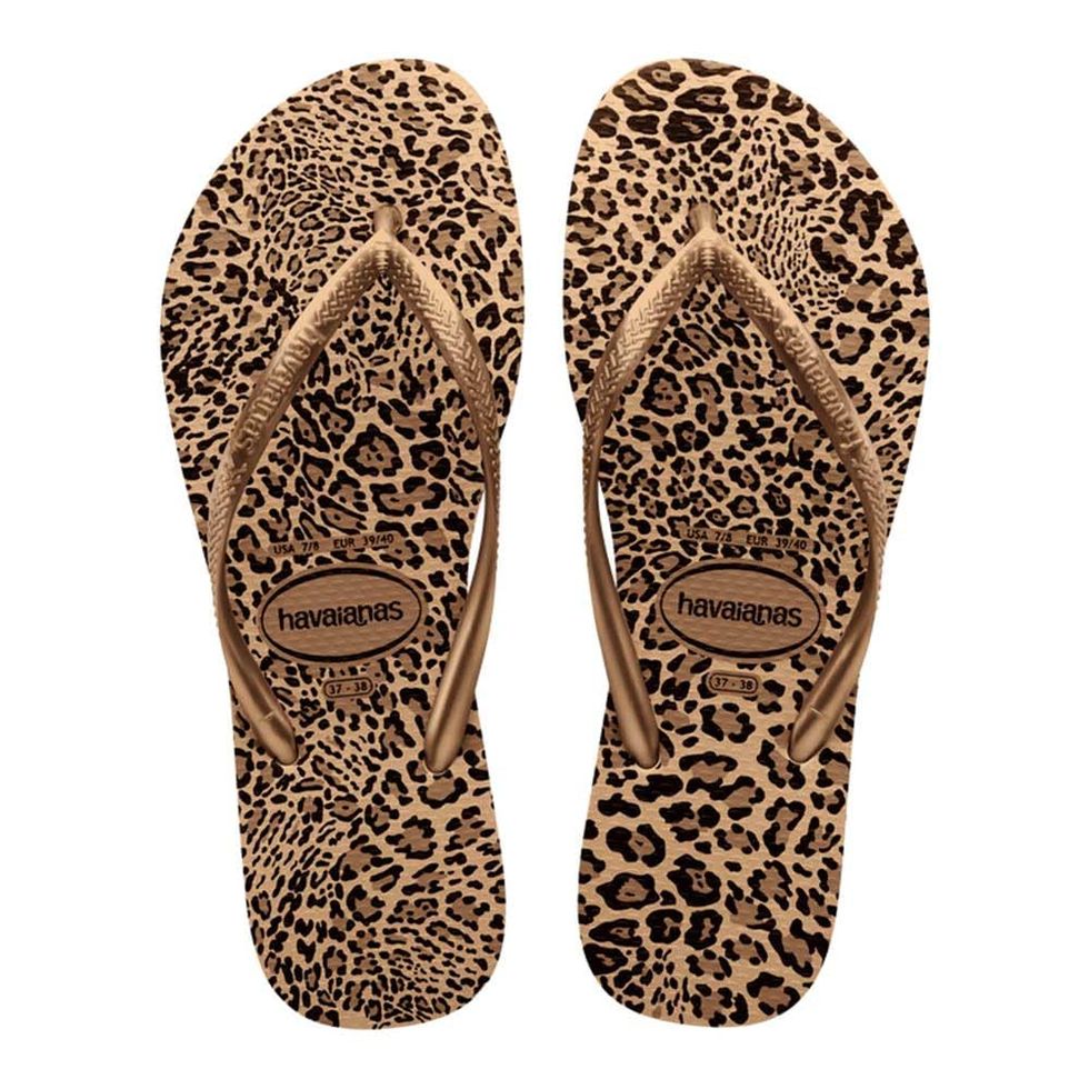 Sandalias de leopardo