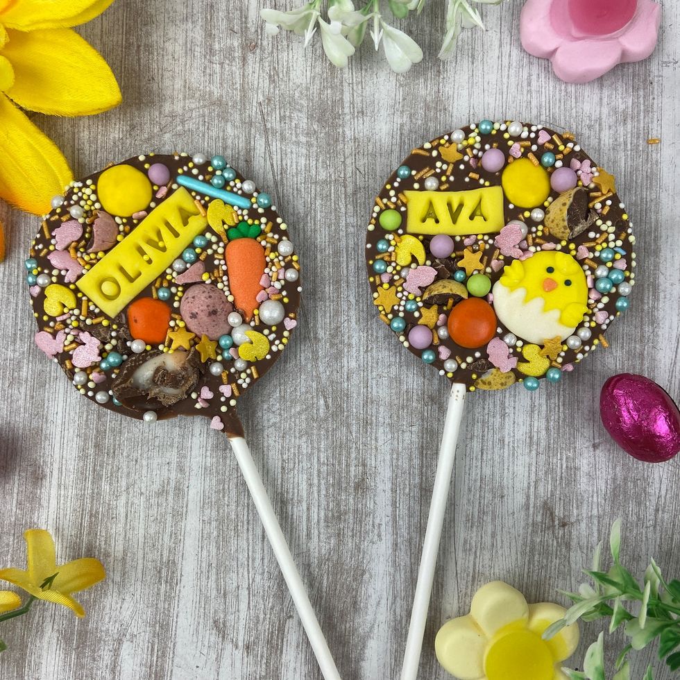 Personalized Easter Lollipop