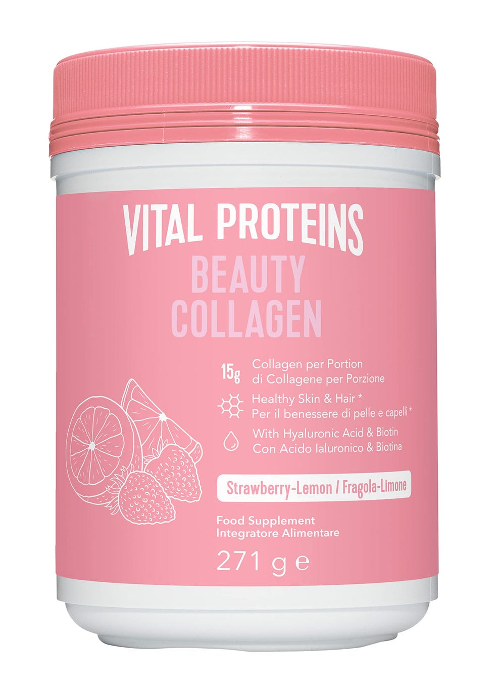 Vital Proteins Beauty Collagen Strawberry Lemon 271g