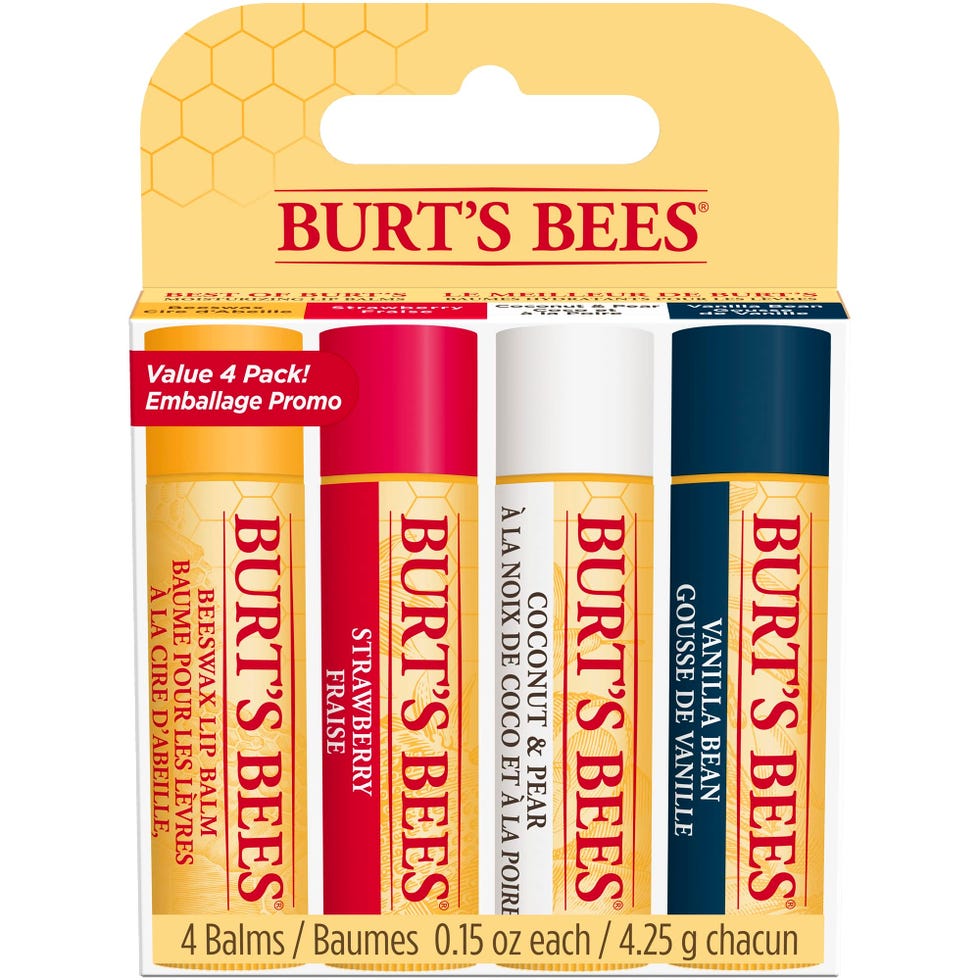 Paquete múltiple de bálsamo labial de cera de abejas