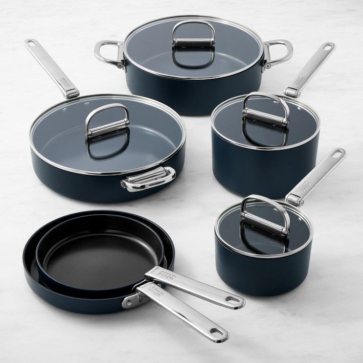 Ceramic Nonstick 10-Piece Cookware Set