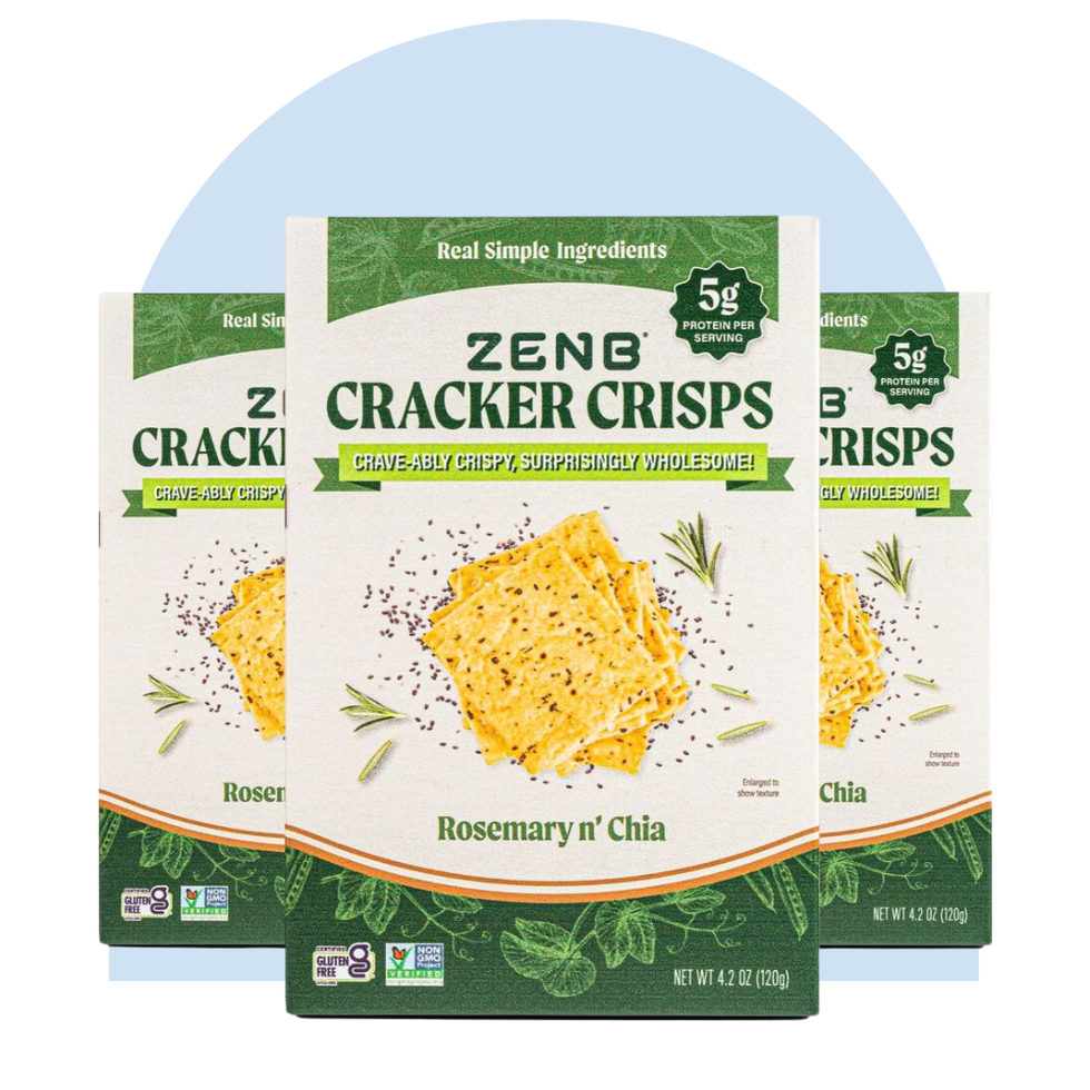 Rosemary n’ Chia Cracker Crisps (3 Pack)