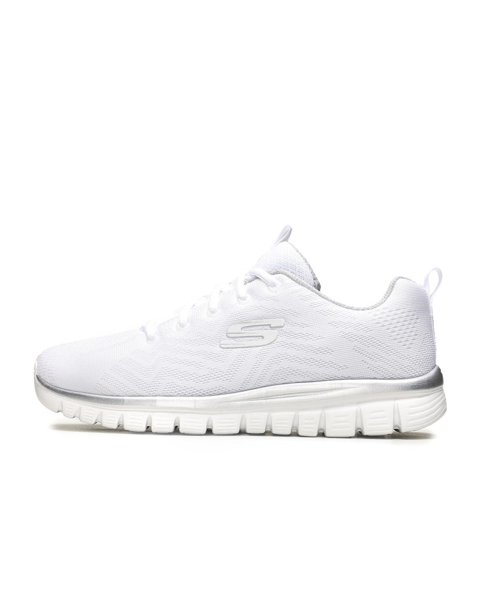 Skechers Graceful Get Connected para mujer en color blanco