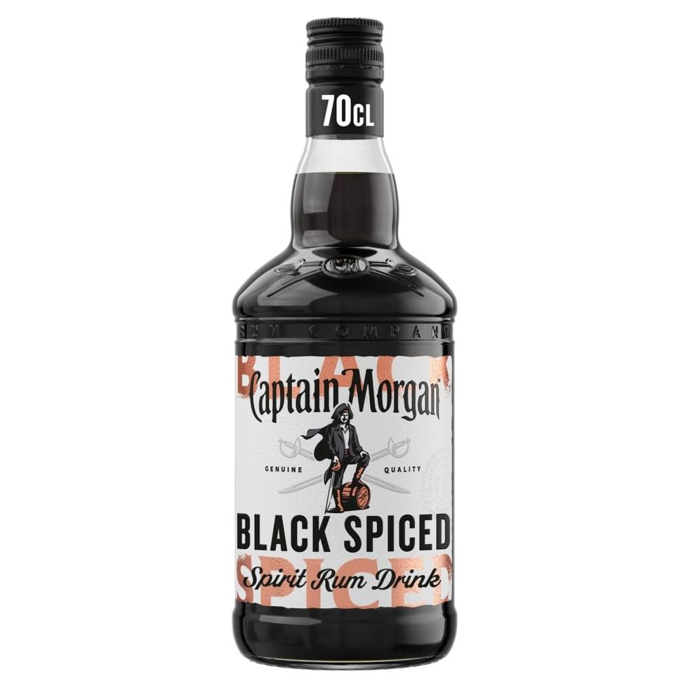 Captain Morgan Black Spiced Spirit Drink With Caribbean Rum 70cl