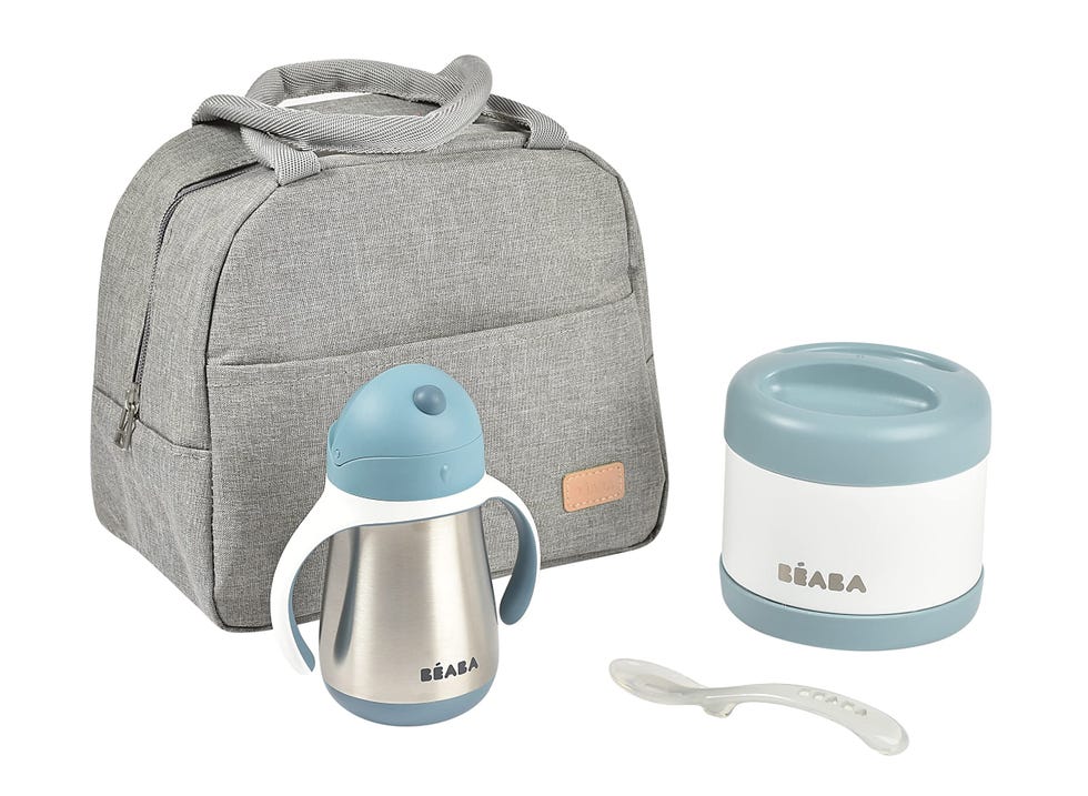 Set de comida isotérmica para bebés y accesorios