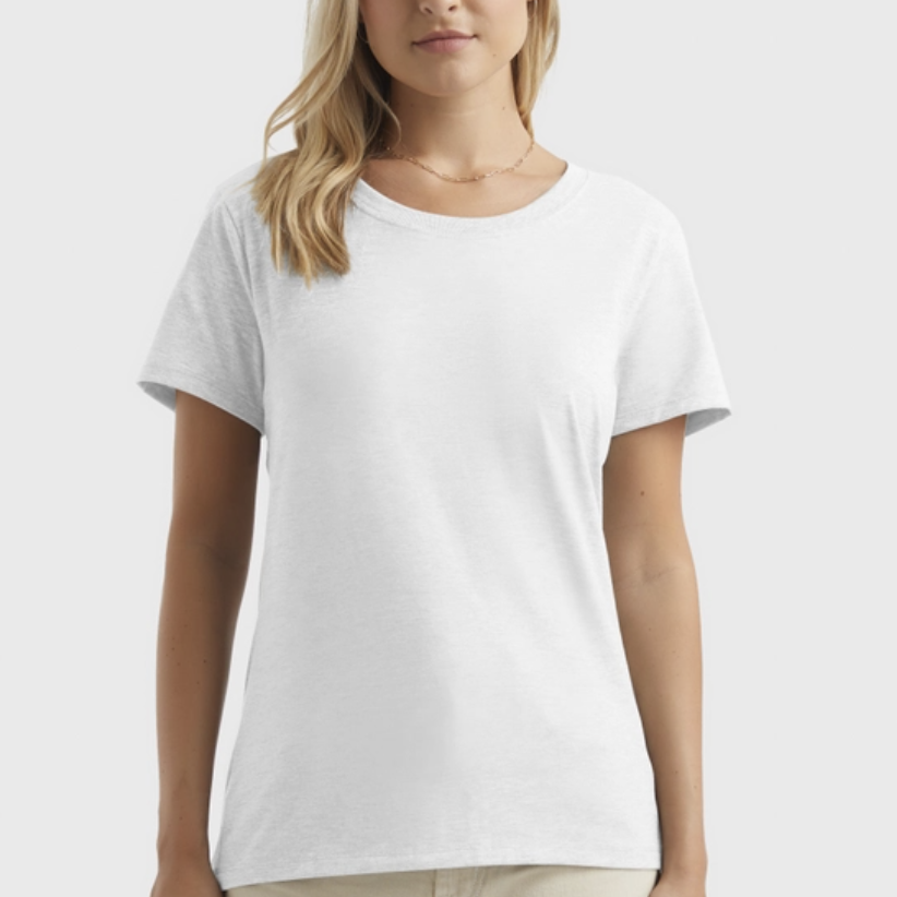 Women Cotton Thin See Through White T Shirt Female Fashion Casual