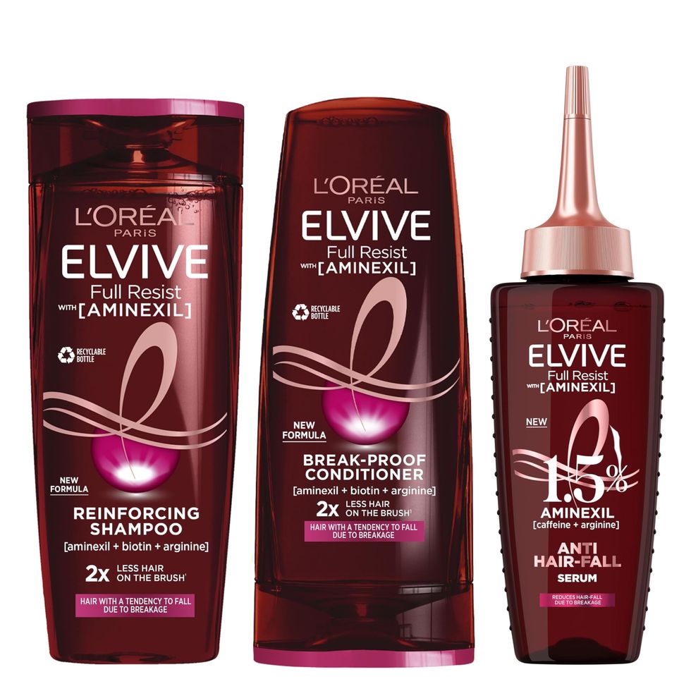 Elvive Full Resist Anti Hair-Fall Shampoo, Conditioner and Serum