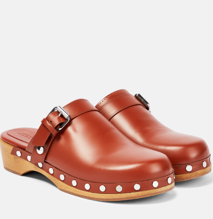 Zoccoli clogs in pelle, Isabel Marant