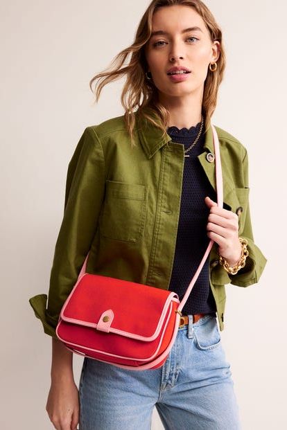 Structured Cross-Body Bag