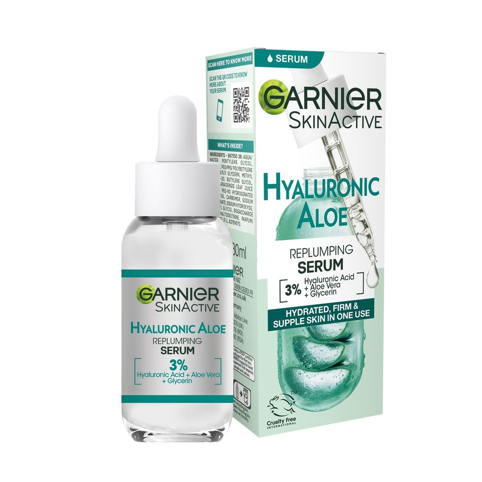 SkinActive Hyaluronic Aloe Super Serum, Replumps & Hydrates Skin Up To 10 Layers Deep