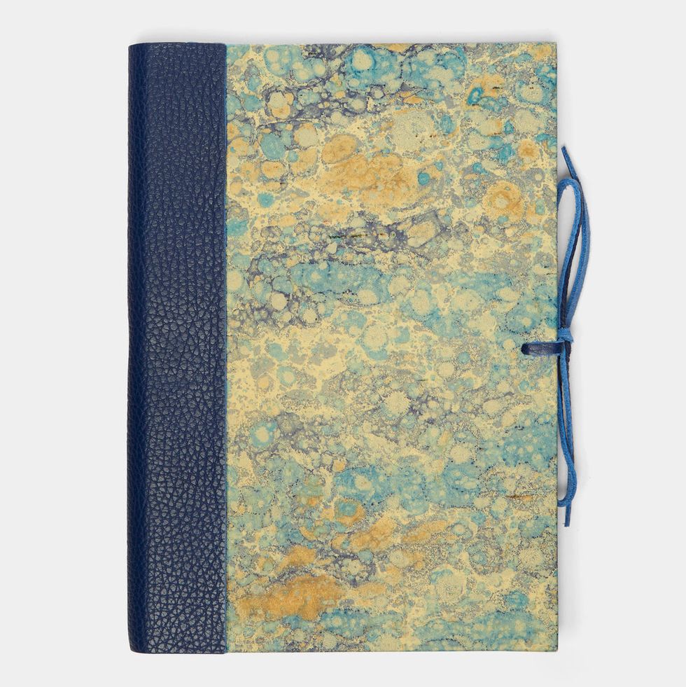 Hand-Marbled Notebook