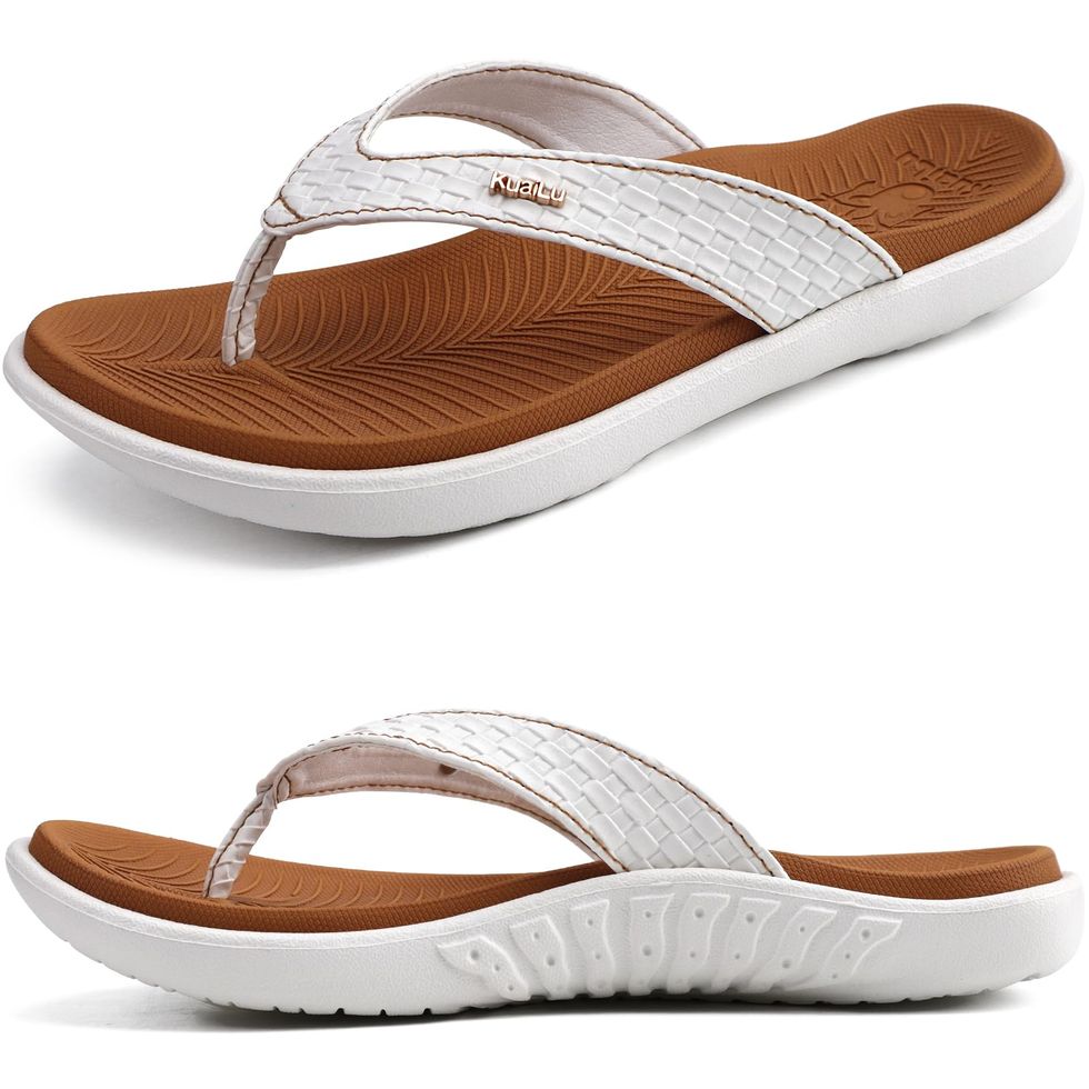 5 of the most comfortable flip-flops in neutral shades you can