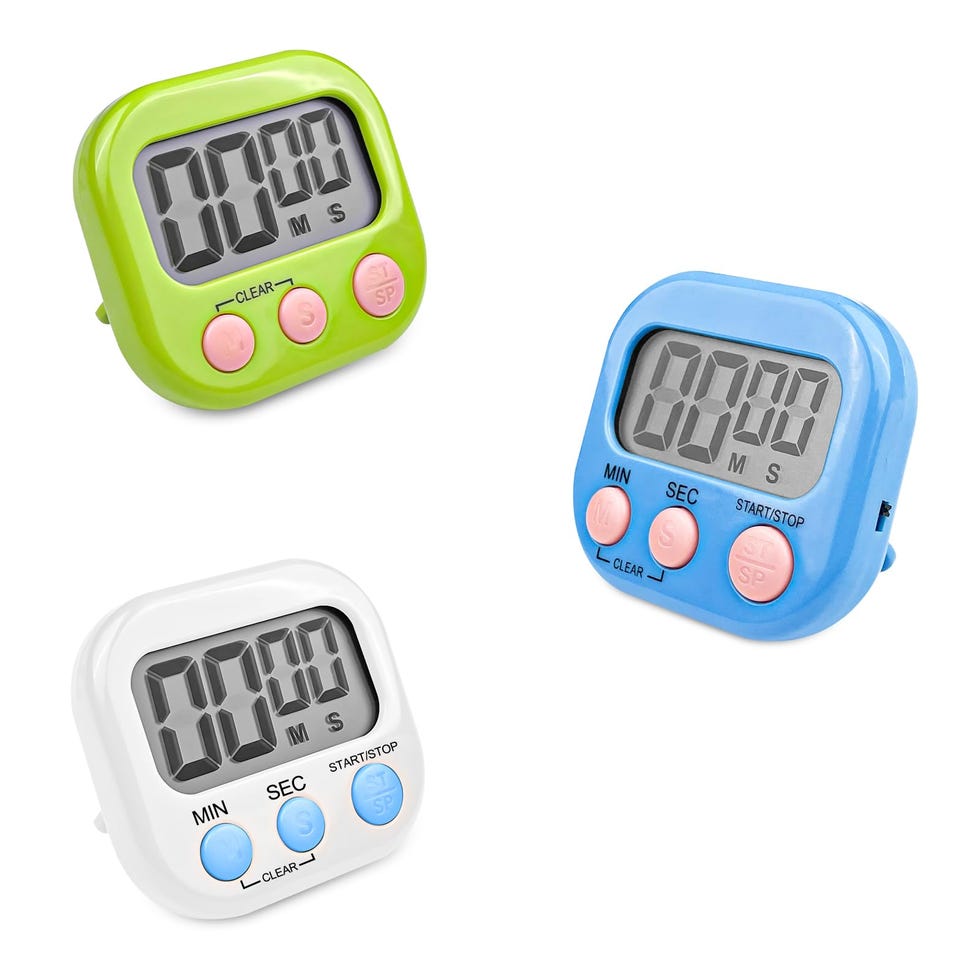 3 temporizadores digitales de cocina