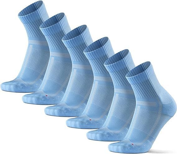Calcetines antiampollas para correr o caminar Danish Endurance en color azul