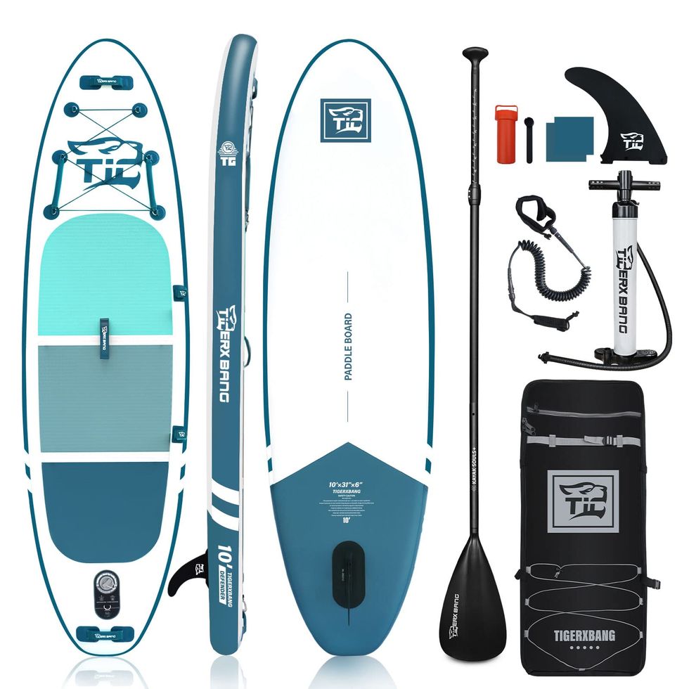 TIGERXBANG Inflatable Stand Up Paddle Boards 10'x 31