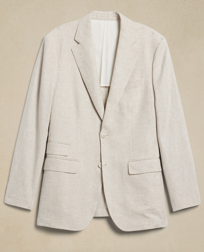 Arroyo Cotton-Linen Suit Jacket