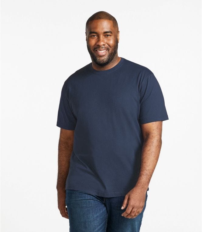 L.L. Bean Men's Carefree Unshrinkable Tee