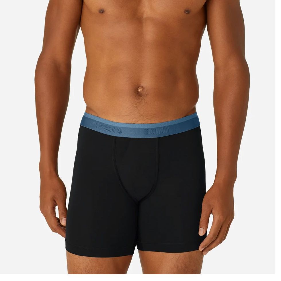 Calvin Klein Mens Underwear Monogram Cotton Trunks X-Large Grey  Heather/Spicy Orange