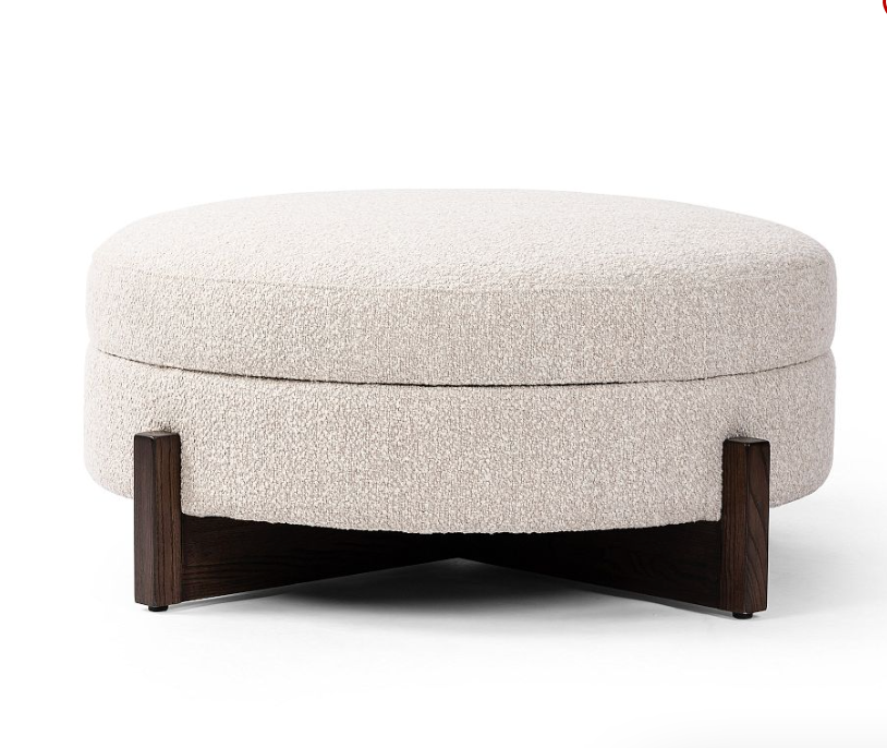 Ames Storage Ottoman