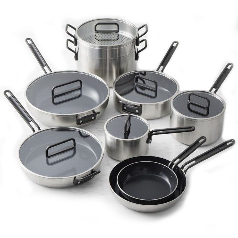 Stanley Tucci Stainless-Steel Cookware Set