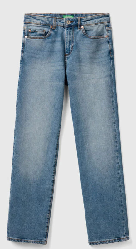 Jeans straight, Benetton
