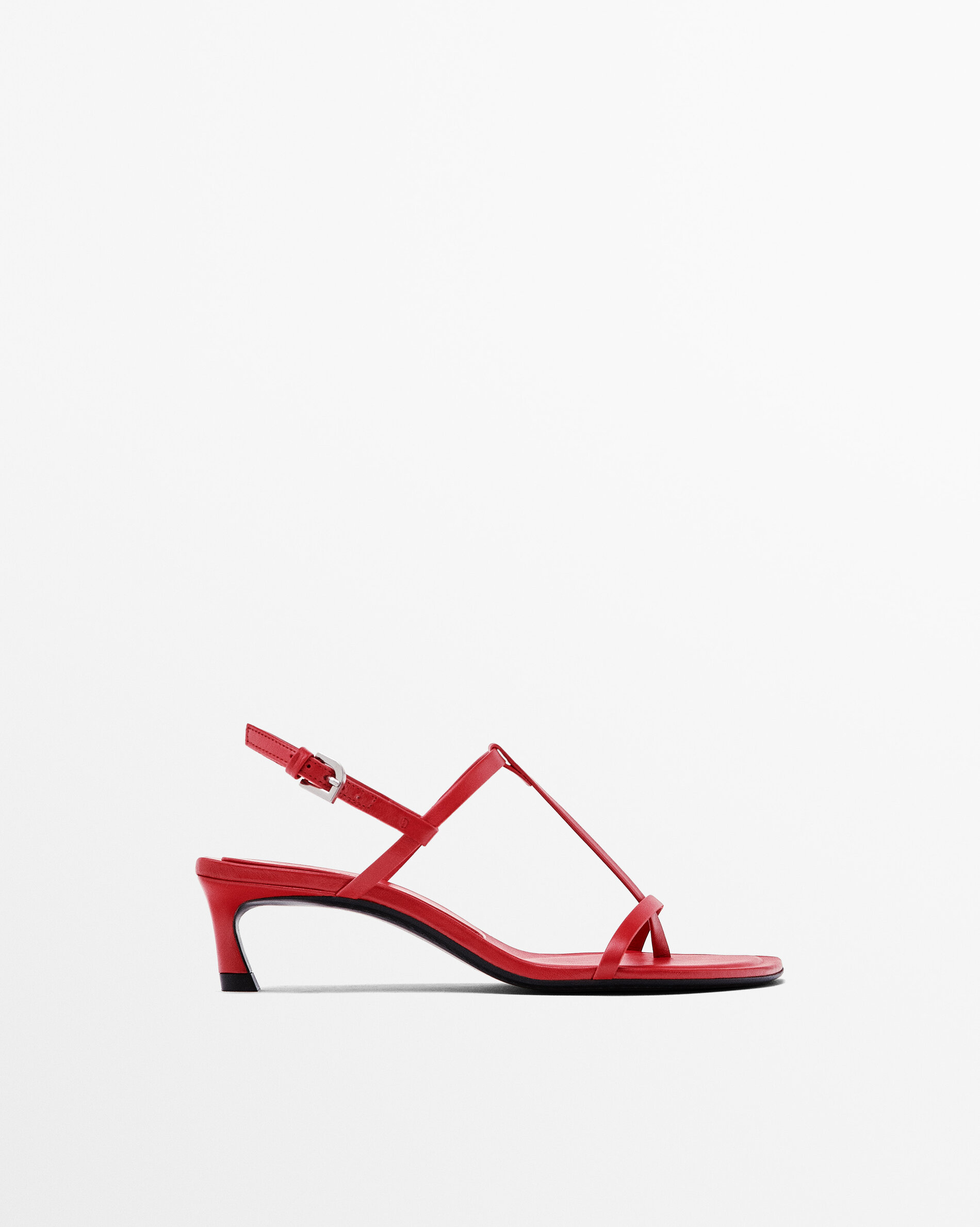 Red Heeled Sandals