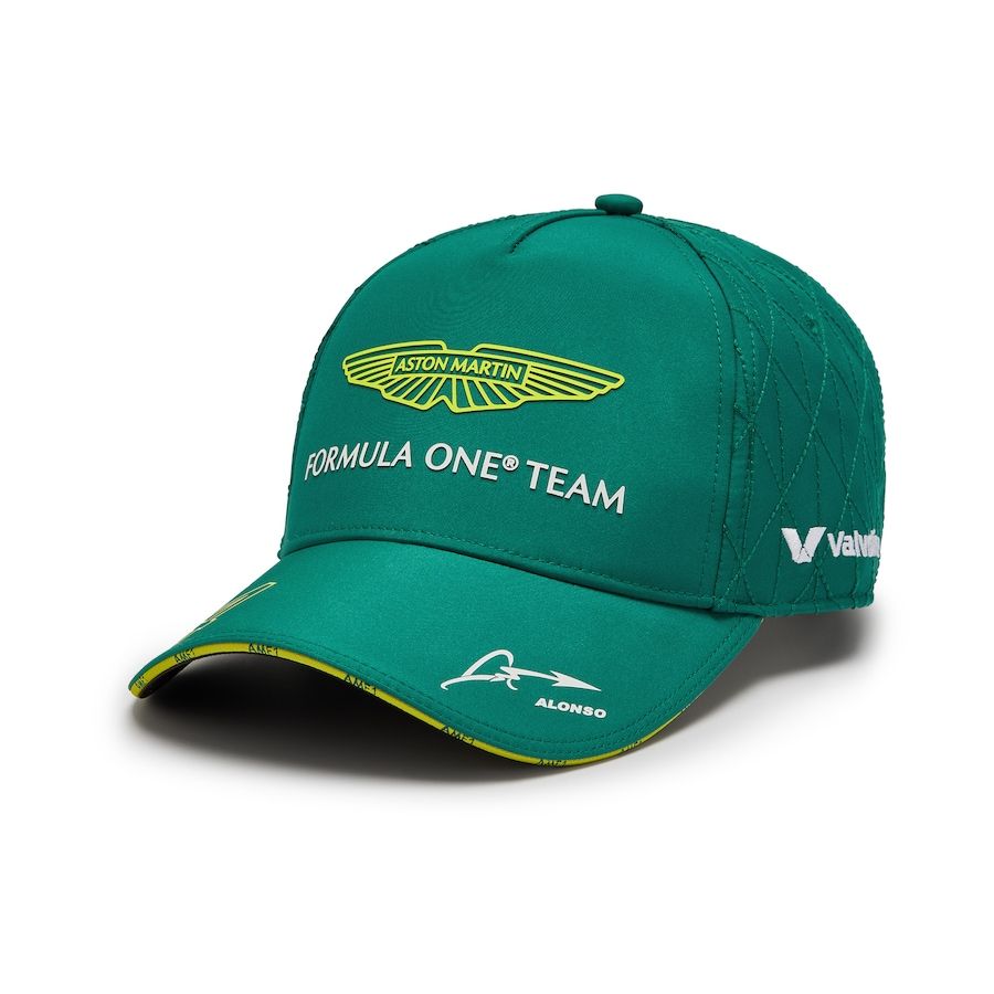 Gorra Aston Martin Aramco F1 2024 Fernando Alonso Team - Verde