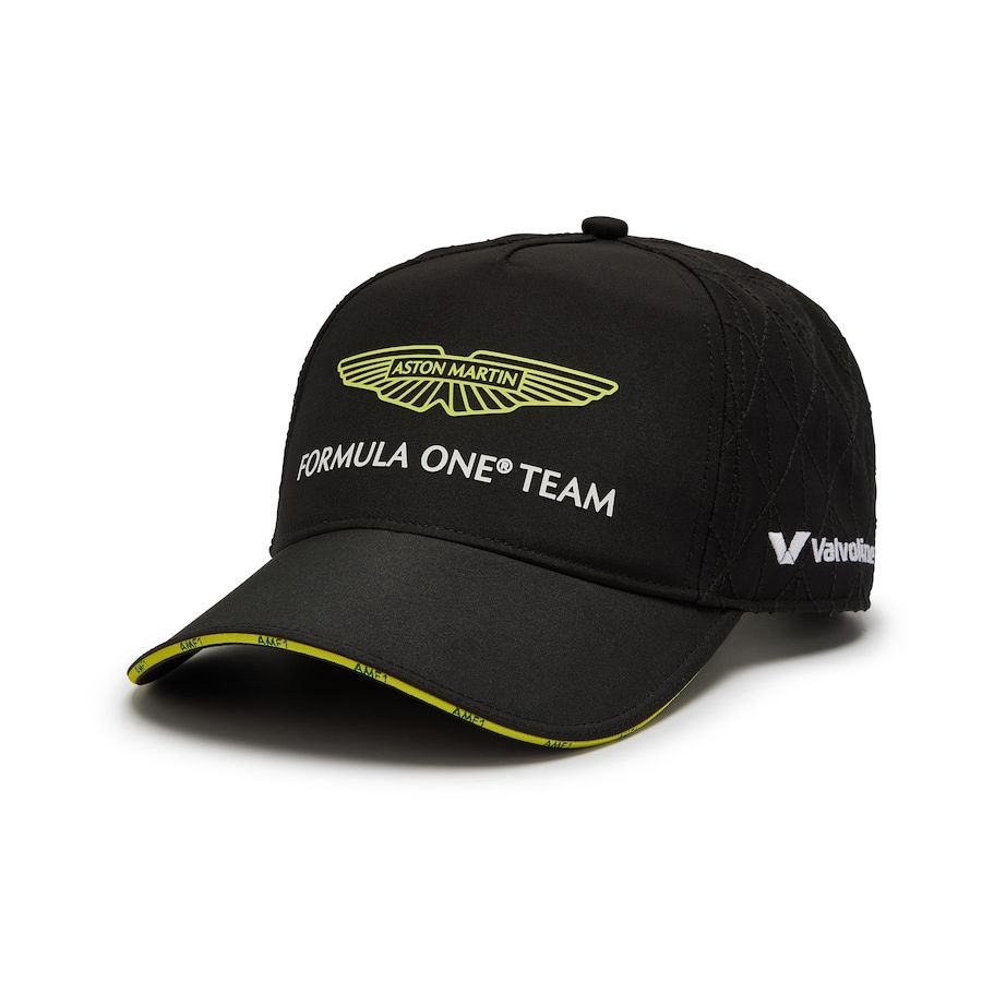 Gorra del equipo Aston Martin Aramco F1 2024 - Negro