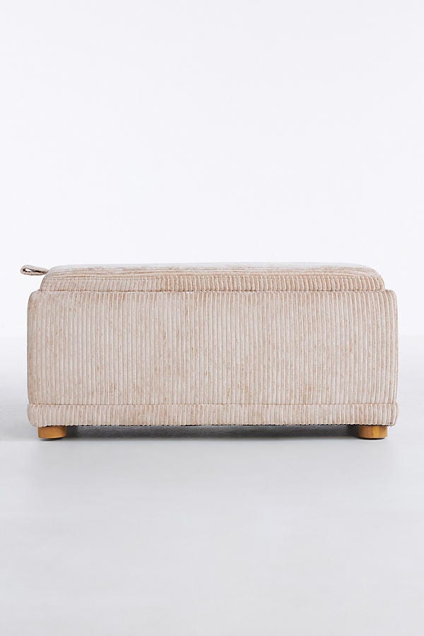 Corduroy Celine Storage Ottoman