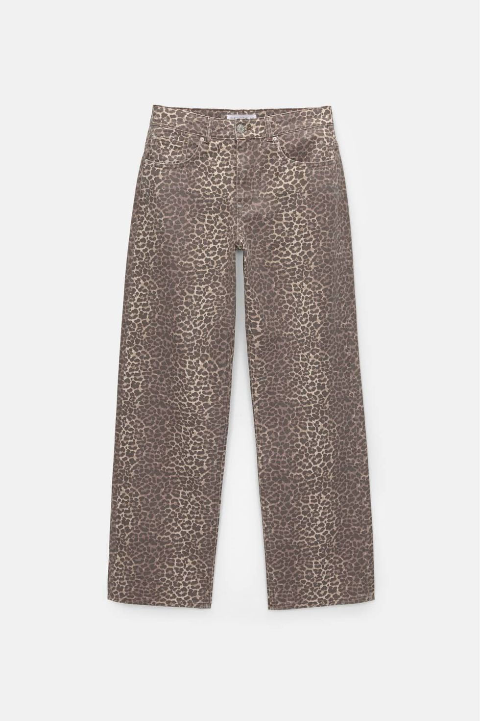 Pantalón estampado leopardo
