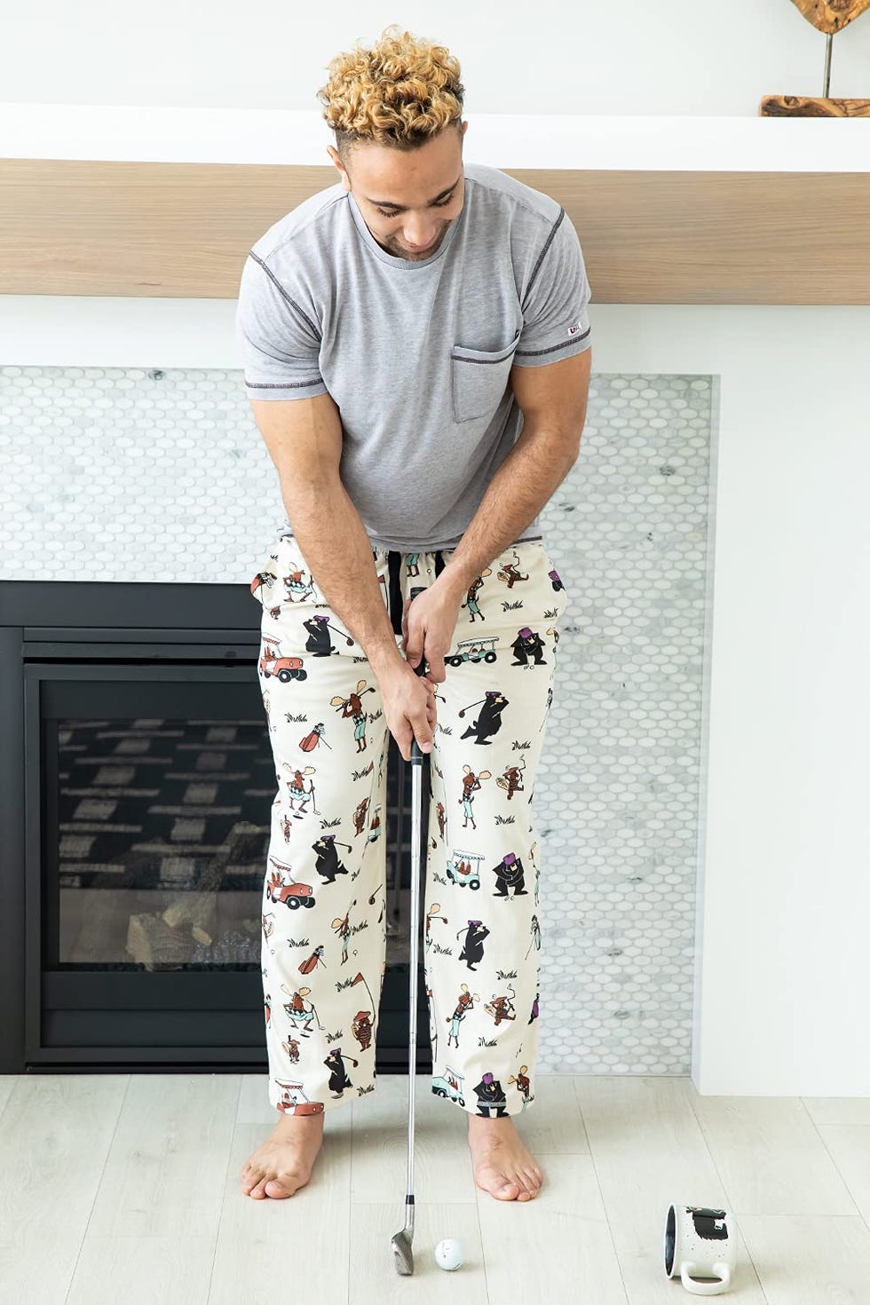 Men's Golf Pajama Pants