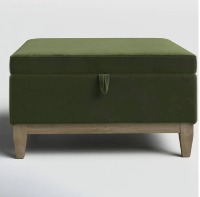 Pera Velvet Ottoman