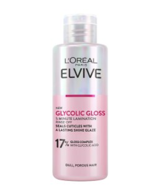 L’Oréal Paris Elvive Glycolic Gloss 5 Minute Lamination Treatment for Dull Hair 200ml