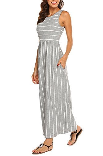 Summer Sleeveless Maxi Dress 