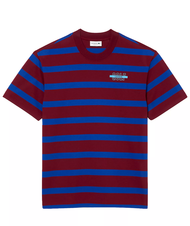 Logo Striped Relaxed-Fit T-Shirt