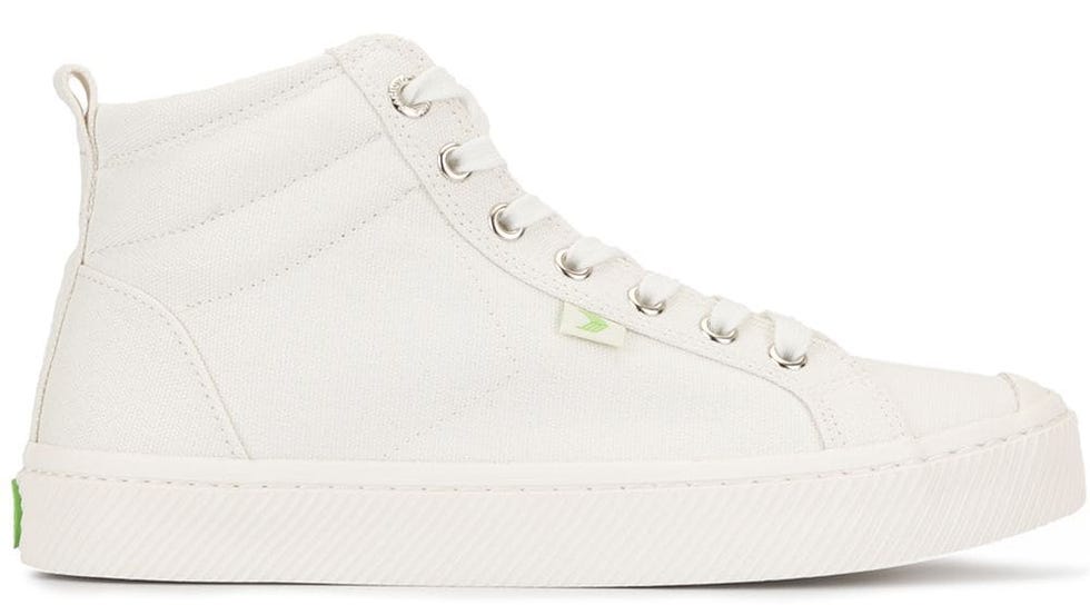 OCA High Off White Canvas Sneaker