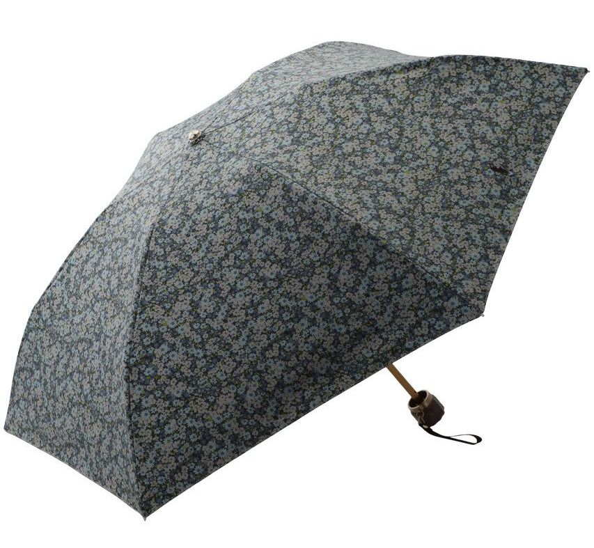 晴雨兼用　フラワープリントミニ傘