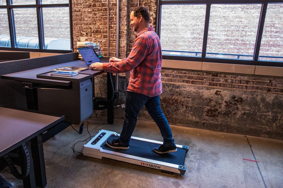 2-in-1 Under-Desk Electric Treadmill