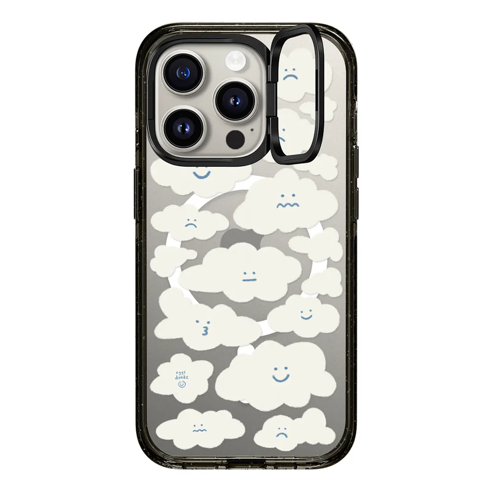 推薦單品：CASETiFY表情雲朵透明手機殼