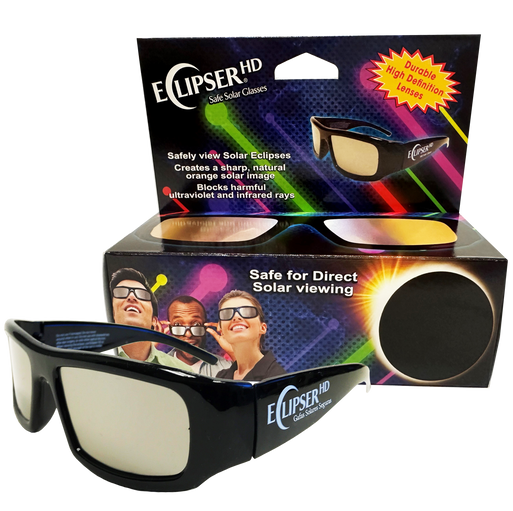 Plastic Eclipser HD Glasses