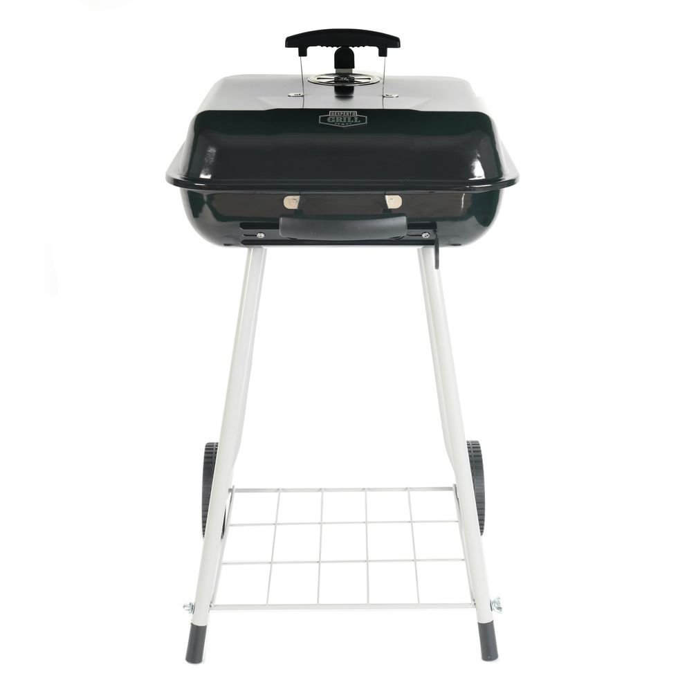 17.5  Square Steel Charcoal Grill 