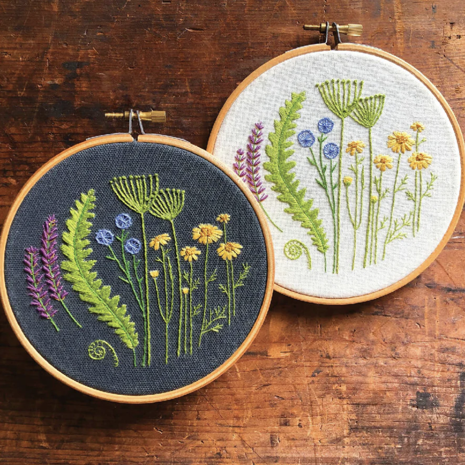Summer Meadow Embroidery Kit