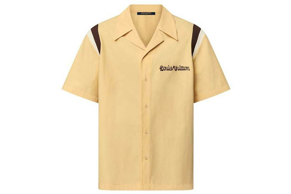 by Tyler, the Creator Embroidered Short-Sleeved Cotton Bowling Shirt