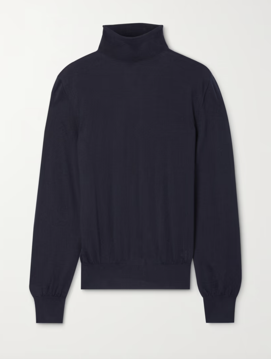 Lambeth cashmere turtleneck sweater