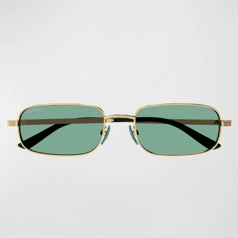 GG1457Sm Metal Rectangle Sunglasses