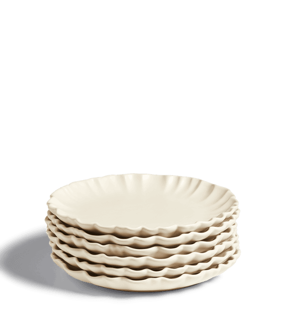 Marissa Dinner Plate Set of 6 - Clay