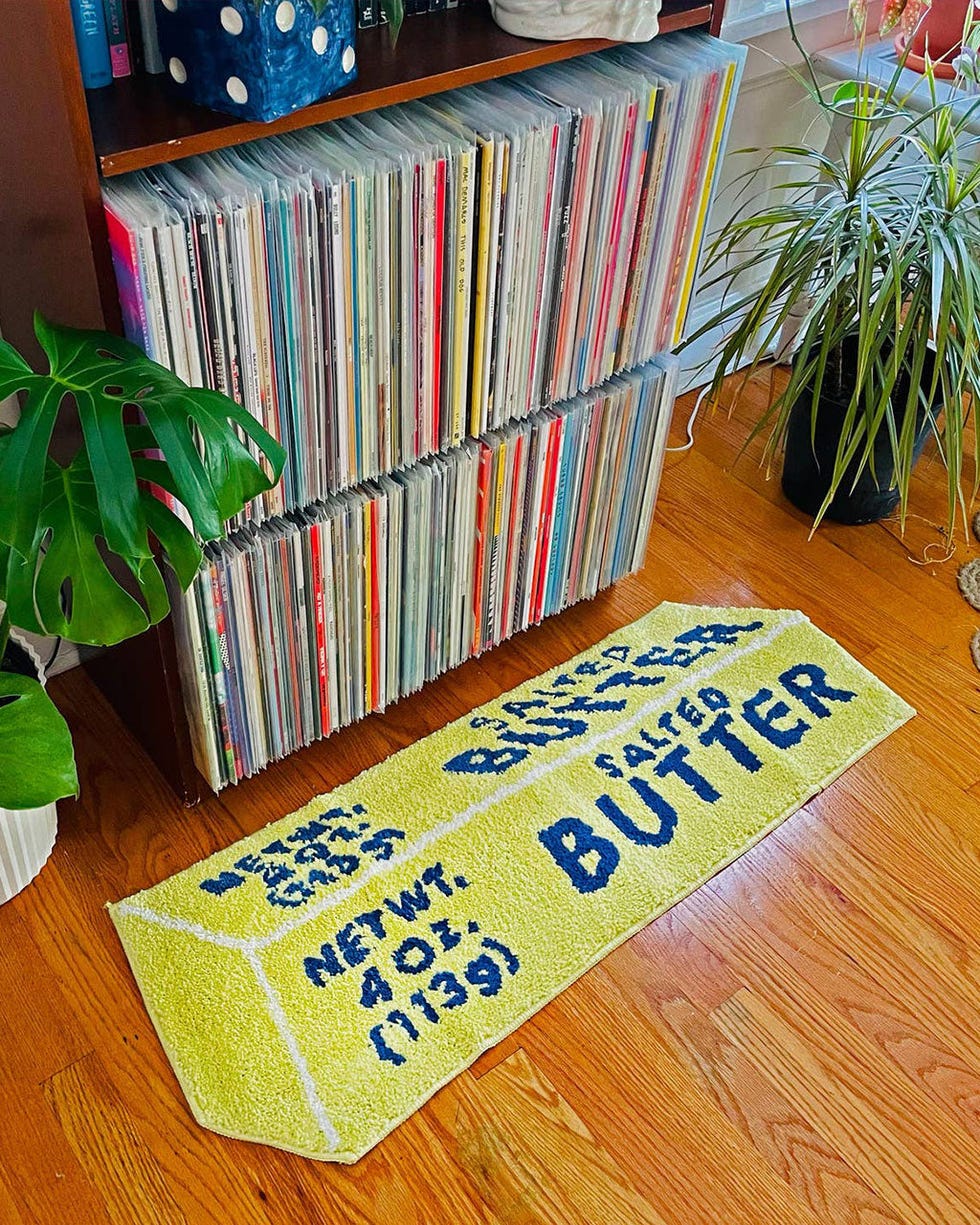 Hey, Butter Lovers: You'll Love This Funny Themed Rug Under $35