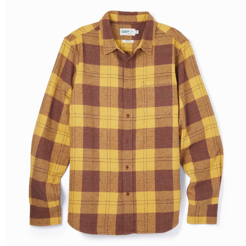 Brushed Hazy Flannel Button Down Shirt